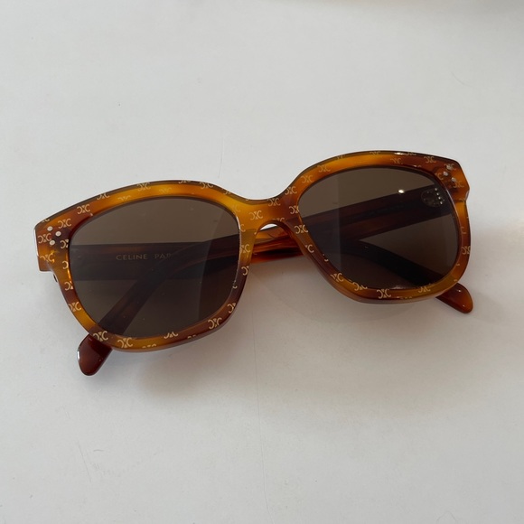 Celine Monogram Triomphe Sunglasses - Picture 2 of 5